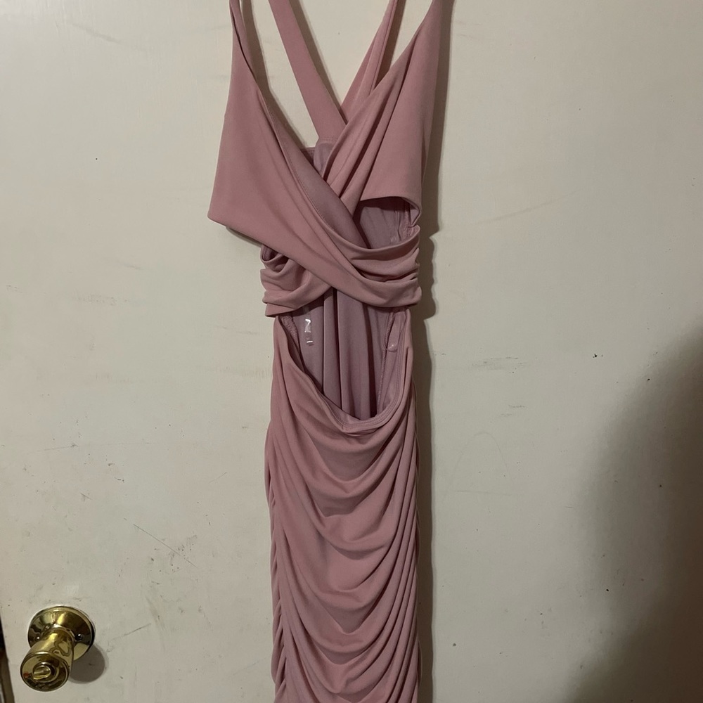Pink date night dress
